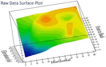 Raw Data Surface Plot